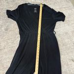 Beyond Yoga  All Wrapped Up Black Women's Jogger Leg Modal Jumpsuit Photo 7