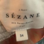 Sézane  NWT Emeline Linen Midi Short Sleeve Floral Midi Dress in Romantic Flowers Photo 10