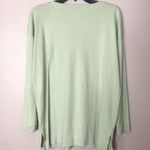 J Jill 100% Supima cotton simply supima v neck tunic size medium Green Photo 7