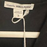 James Perse  Black Double-Breasted Pea Coat Photo 5