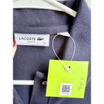 Lacoste  Short Sleeve Shirt Mini Tennis Dress Navy Blue Women's Size FR 32/US 0 Photo 4