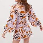 For Love & Lemons  Esmeralda Mini Dress Long Sleeve Size Large Photo 1