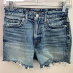 Lucky Brand  Medium Wash High Rise Cut Off Denim Shorts Photo 0