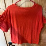 Gap  Women's Orange Top size Medium Photo 3
