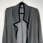 Max Mara Giacca Filato Knitting Yarn Silk Cashmere Blend Stripe Cardigan Sweater Photo 3