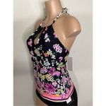 Kenneth Cole New.  floral tankini. Small. Retails $84 Photo 5