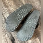 Birkenstock Gizeh Birko-Flor Thong black leather sandal size 36 Photo 9