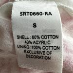 THML  Jacquard Dress Tassel Sleeve Colorblock Printed Knit Boho Multicolor Small Photo 3