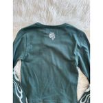 Darc Sport Wolves Flame Long Sleeve Baby Tee Norse Green Size Medium Photo 5