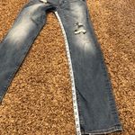 EXPRESS Skinny Mid Rise Distressed Jeans Photo 7