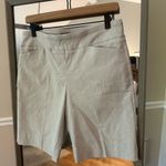 Hilary Radley  Gray Bermuda Shorts with Tailored Fit Photo 1