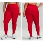 Lululemon Swift speed high rise tights red reflective 2 Photo 1