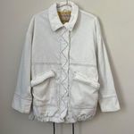 We The Free Off White Corduroy Utility Jacket Size M Photo 0