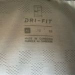 Nike  court dry breathe slam top Sz XL white/true berry /mystic green Photo 9