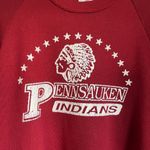 None Vintage maroon long sleeve graphic sweatshirt Photo 3