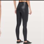 Lululemon Wunder Under Foil High-Rise Tight 28” Size 6 Black Luxtreme Photo 1