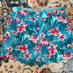 Caribbean Joe 22  Bermuda Shorts Tropical Summer Jungle Forrest Floral Size 6 Photo 0