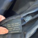 Siena 100% Leather Black Jacket Full Zip High Neck Lined Women’s Size Medium Photo 10