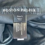 Boston Proper  faux leather pull on pants size small rocker date night Photo 8