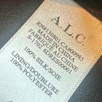 ALC Frank A.L.C. Button-Down Shift Dress 100% Silk Fun Print Short Sleeve Size 4 Women's Photo 12