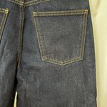 ZARA Dark Blue Straight Leg Jeans Photo 3