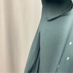 NWOT Noracora Womens Large Floral Short Sleeves Split Neck Midi A Photo 4