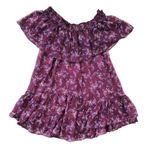 Free People Womens Off-Shoulder Flounce Floral Print Top - Sz M Photo 1