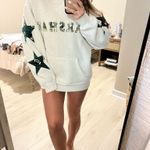 Vintage College Hoodie Gray Photo 0