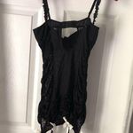 Victoria's Secret Victoria’s Secret mesh bow ruched lingerie bustier bodysuit 34B Photo 8