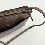 Matt & Nat Taupe Vegan Leather Crossbody Handbag Gray Photo 9