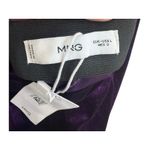 Mango  Mng Crushed Velvet Relaxed Wide Leg High Waist NEW Size large Photo 3