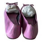 Talbots  Turquoise Pink Leather Flat Shoes Size 7M Photo 2