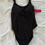 Xhilaration NWT: black M (4-6) one piece bathing suit Photo 0