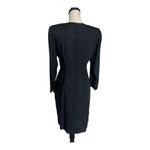 Leslie Fay Vintage  Black Dress Size 6 Photo 1