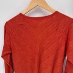 Mountain Hardwear Long Sleeve Crew Shirt Womens Medium Rust Polyester Photo 7