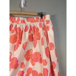 Lane Bryant Bright Floral Circle Skirt Pockets Lined Size 18/20 Preppy Pink Plus Photo 4