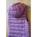 32 Degrees Heat Thermal Lightweight Puffer Vest Detachable Hood Pink Size XS Photo 7