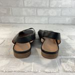 Madewell  Shoes Womens‎ Size 7 Leather Slingback Peep Toe Sandals Flats Comfort Photo 2