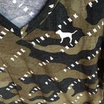 PINK - Victoria's Secret Pink Victoria’s Secret camo shirt size small pink vs v neck camo shirt loose top Photo 2