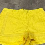 J.Crew Yellow linen Shorts. Size 4. Photo 0
