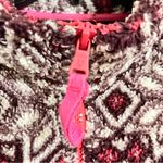 Prince And Fox Sherpa Fleece Pullover Extra‎ Size XL Snowflake Half Zip Pink Photo 3