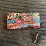 Karl Lagerfeld NWT  Multi Color Zipper Wallet Photo 2