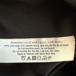 MM.LaFleur M.M. LaFleur The Pamela Dress - Tuxedo Women's 8 Black V-Neck Wool Pencil Career Photo 13