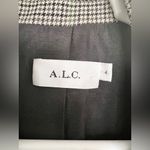 ALC Frank A.L.C. Sedgwick II Double Breasted Plaid Check Houndstooth Blazer Size 4 Photo 6