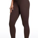 CRZ Yoga Hot Fudge Brown Butter Luxe Leggings 23” Photo 0