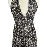Diane Von Furstenberg  100% Silk Halter Mini Dress Semi-Sheer Photo 0