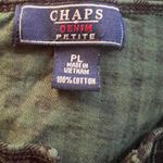 CHAPS  green buffalo plaid top Photo 5