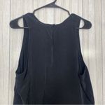NEW The Reset R/Label 100% Silk Sleeveless Tank Blouse size L Large NWT Black Photo 4