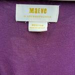 Anthropologie EUC  Maeve Beloved Dress Purple Floral Size Medium Retail $148.00 Photo 4