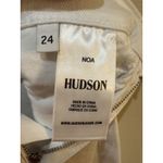Hudson Jeans HUDSON Noa Mid Rise Straight Crop White Denim Jeans Size 24 Photo 6